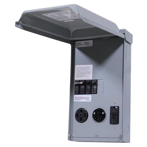 50 30 20 amp direct burial rv pedestal electrical box|rv outlet box.